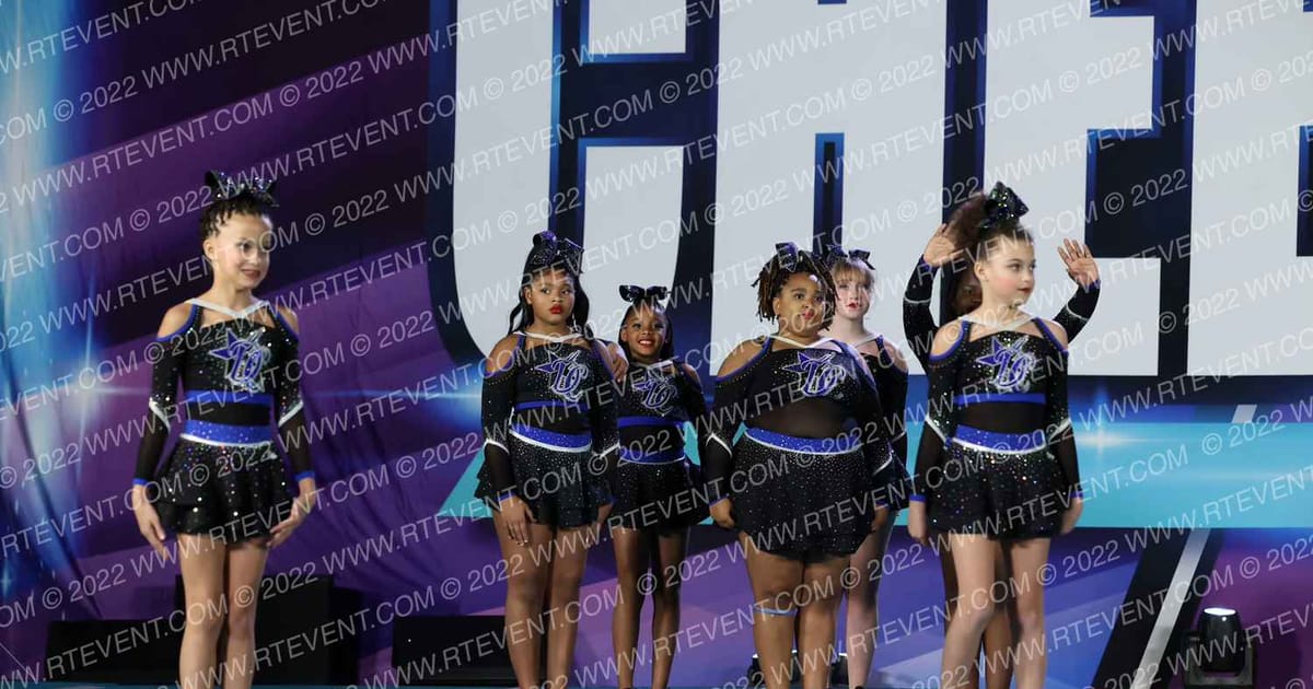 Dynamic Cheer Code Blue · Cheersport Fredericksburg Classic