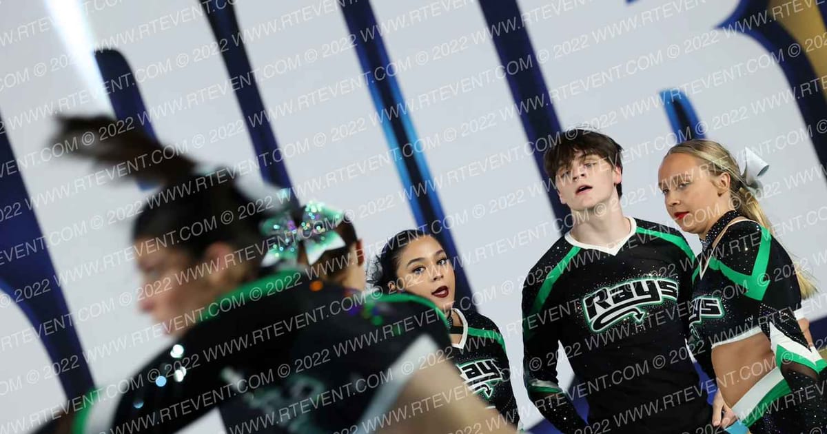 The Stingray All Stars X-Rays · Cheersport Fredericksburg Classic