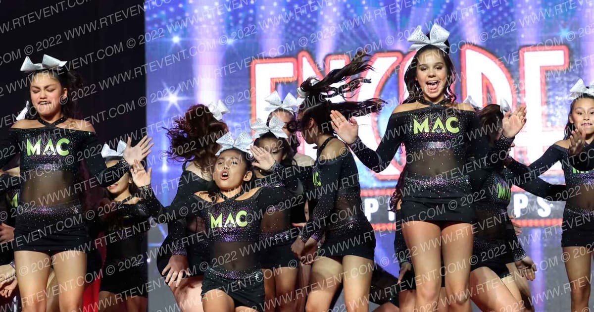 Modern American Cheer Black · Encore Grand Nationals
