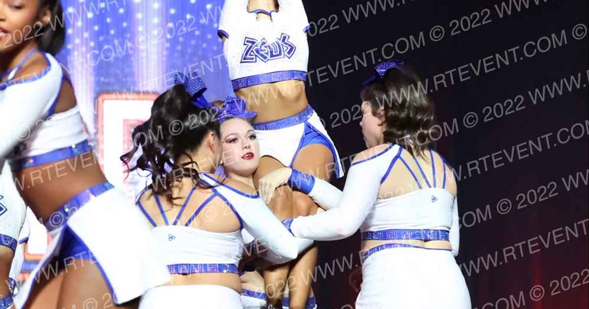 Odyssey Cheer Company Zeus · Encore Grand Nationals