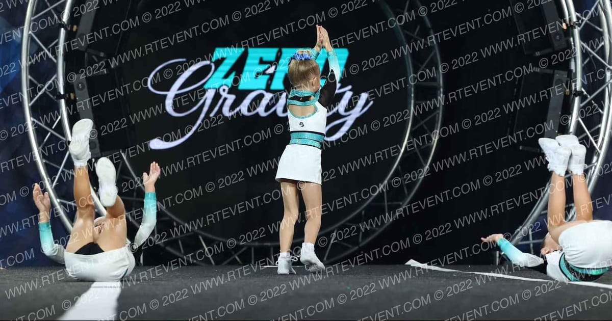 Zero Gravity Athletics Moonbeams · The Cheer Tour Pigeon Forge