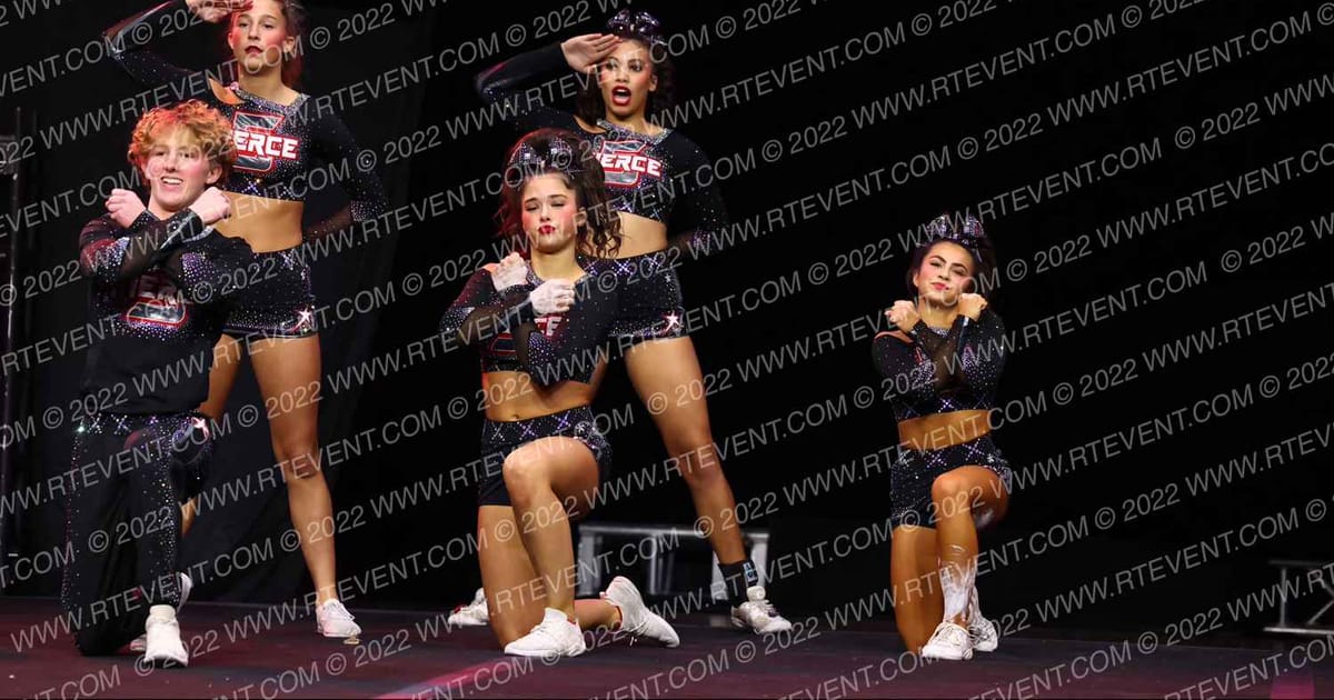 KC Cheer FIERCE FIVE · Americas Best Grand Nationals