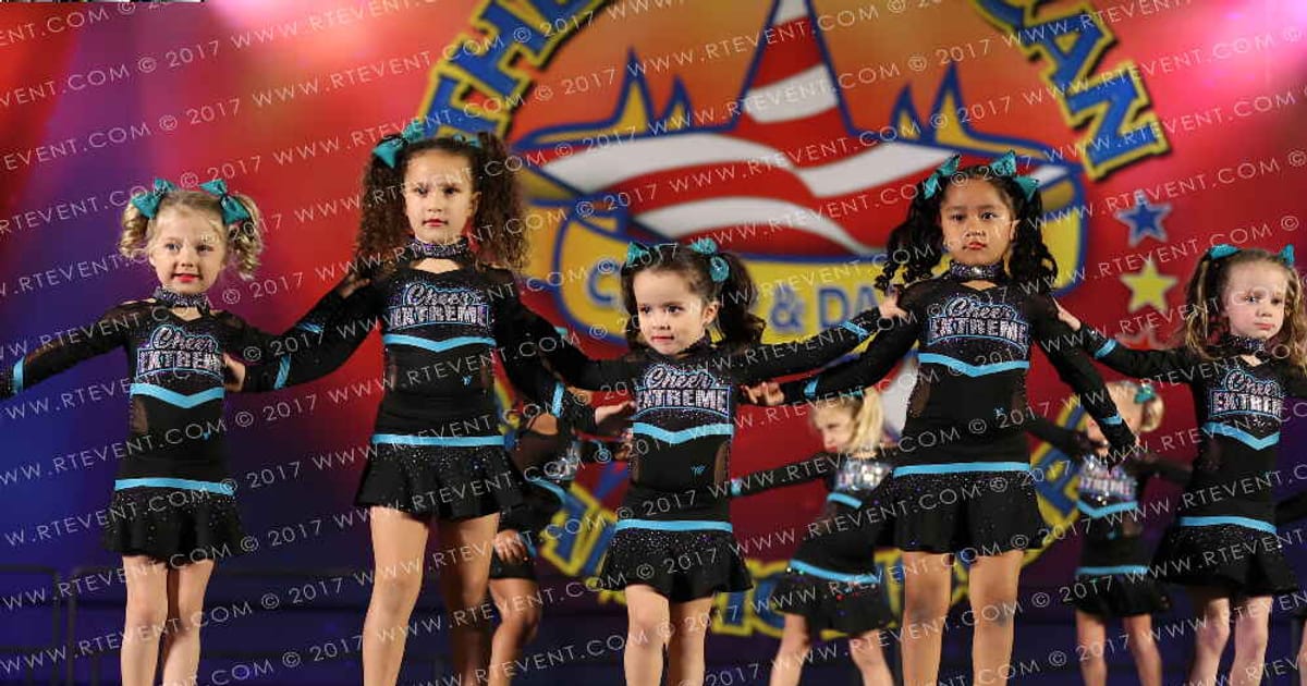 Cheer Extreme - Raleigh Tiny Turtles · The American Superstarz Raleigh Nationals DIDII