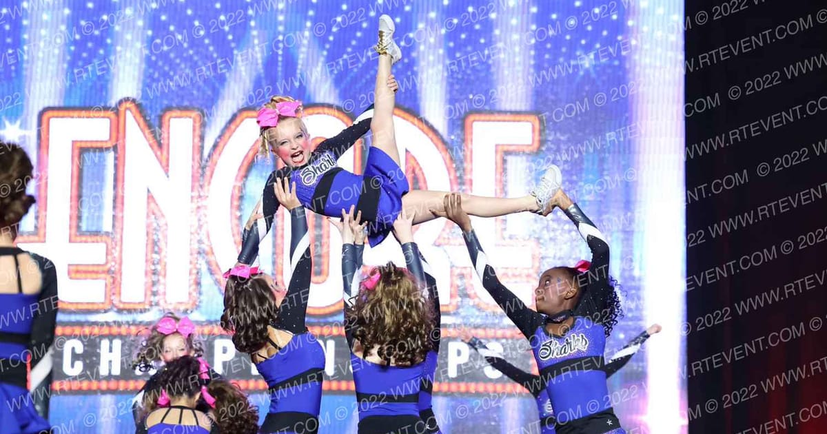 Biron Elite Cheer Sassy Sharks · Encore Grand Nationals