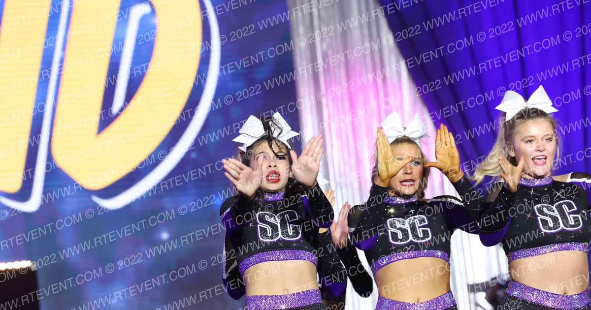 South Coast Cheer Scarlet · The American Grand Nationals
