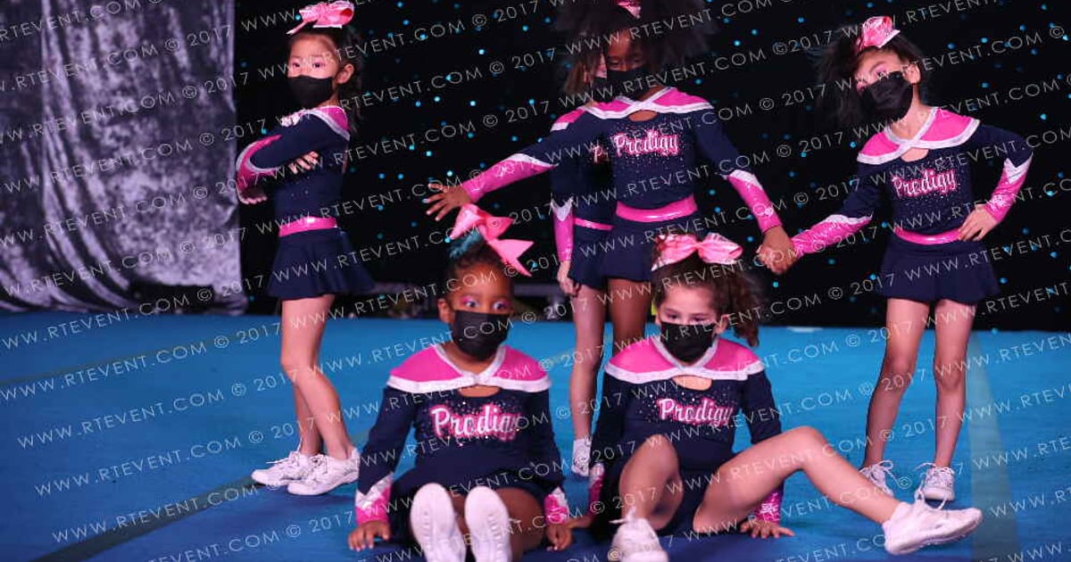 Prodigy All Stars Cheerleading Tiny Tiaras · Aloha Upper Marlboro Showdown