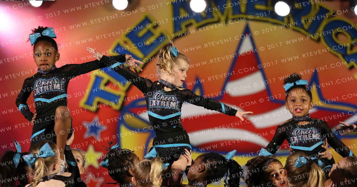 Cheer Extreme - Raleigh Baby Sharks · The American Superstarz Raleigh Nationals DIDII