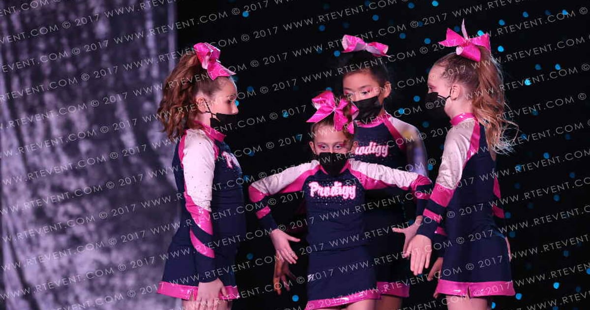 Prodigy All Stars Cheerleading Pink Queens · Aloha Upper Marlboro Showdown