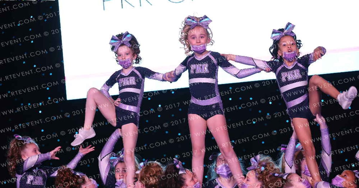PKR Cheer Club White Lightning · Aloha Upper Marlboro Showdown