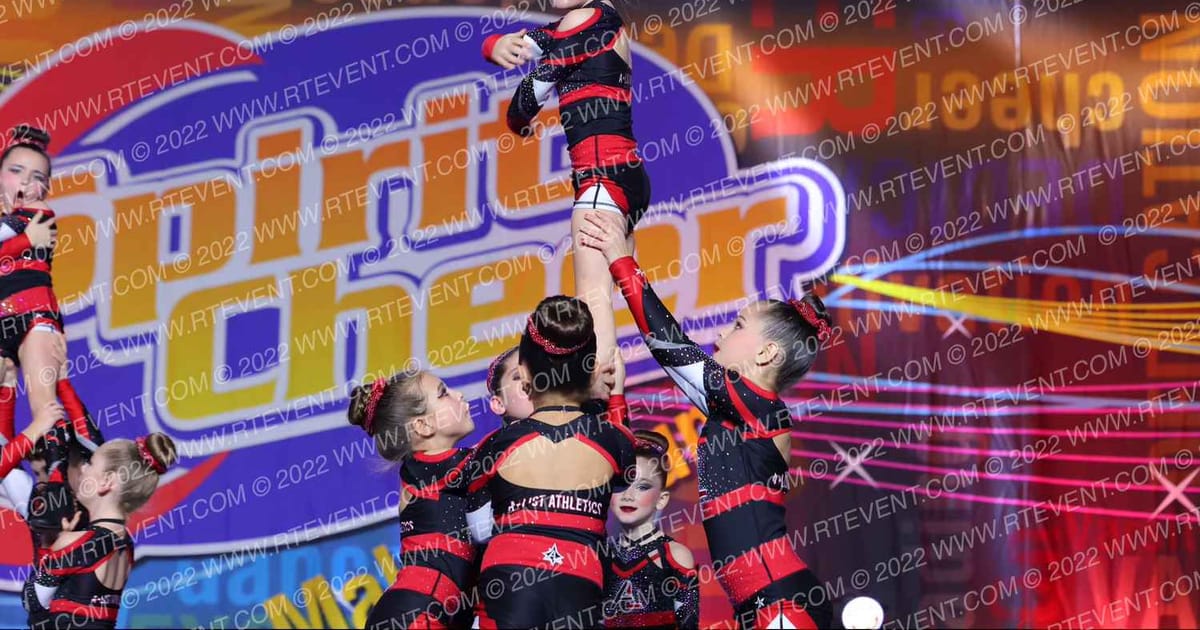 A-List Athletics Mini Glam · Spirit Cheer Super Nationals DIDII
