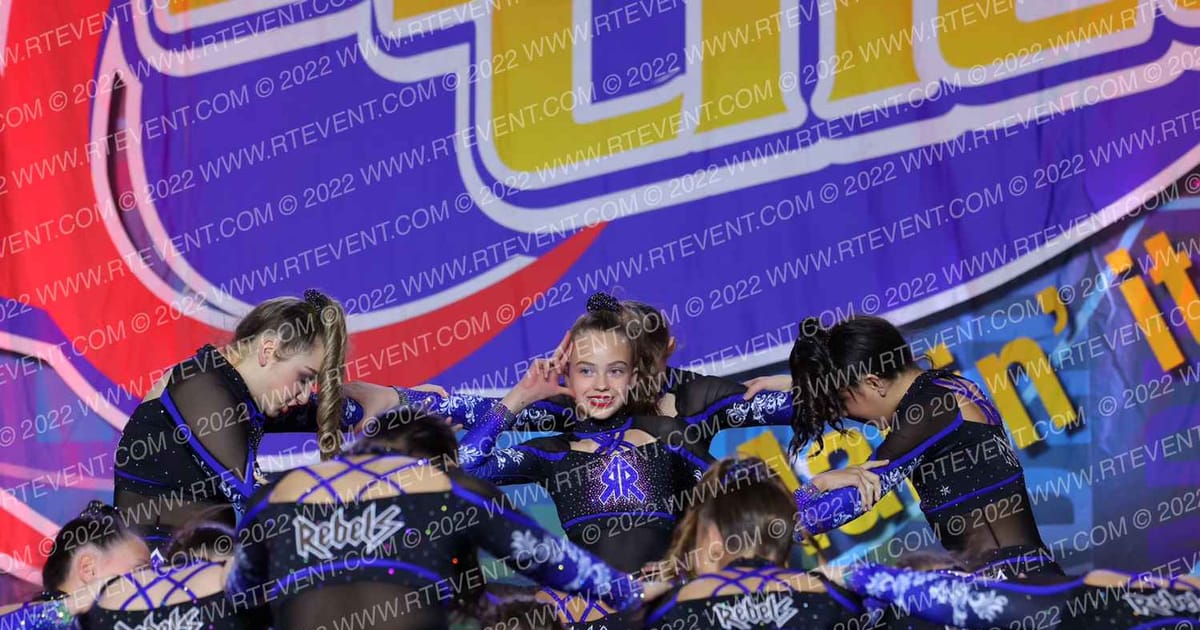 US Cheer Rebels Rouge Rebels · Spirit Cheer Super Nationals DIDII
