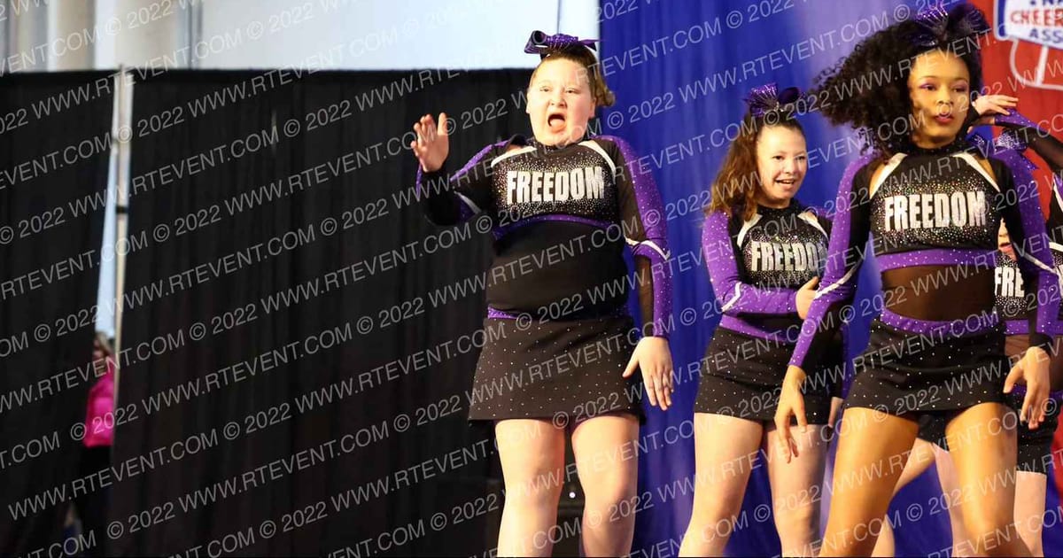 Freedom Allstar Cheer & Tumble Force · NCA Oaks Classic