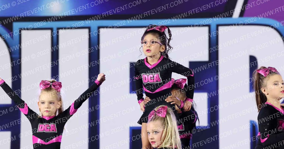DCA Cheer and Tumbling BABY BLUE · CHEERSPORT Biloxi Classic