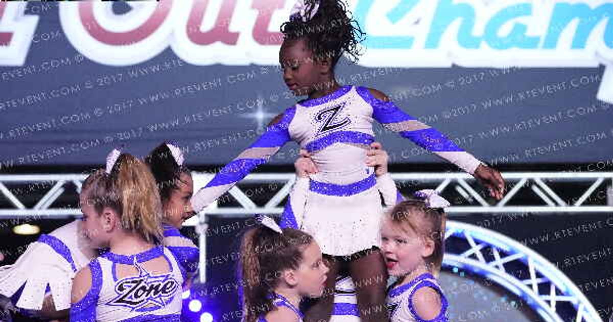 Zone Cheer All Stars Diamond · The All Out Nationals