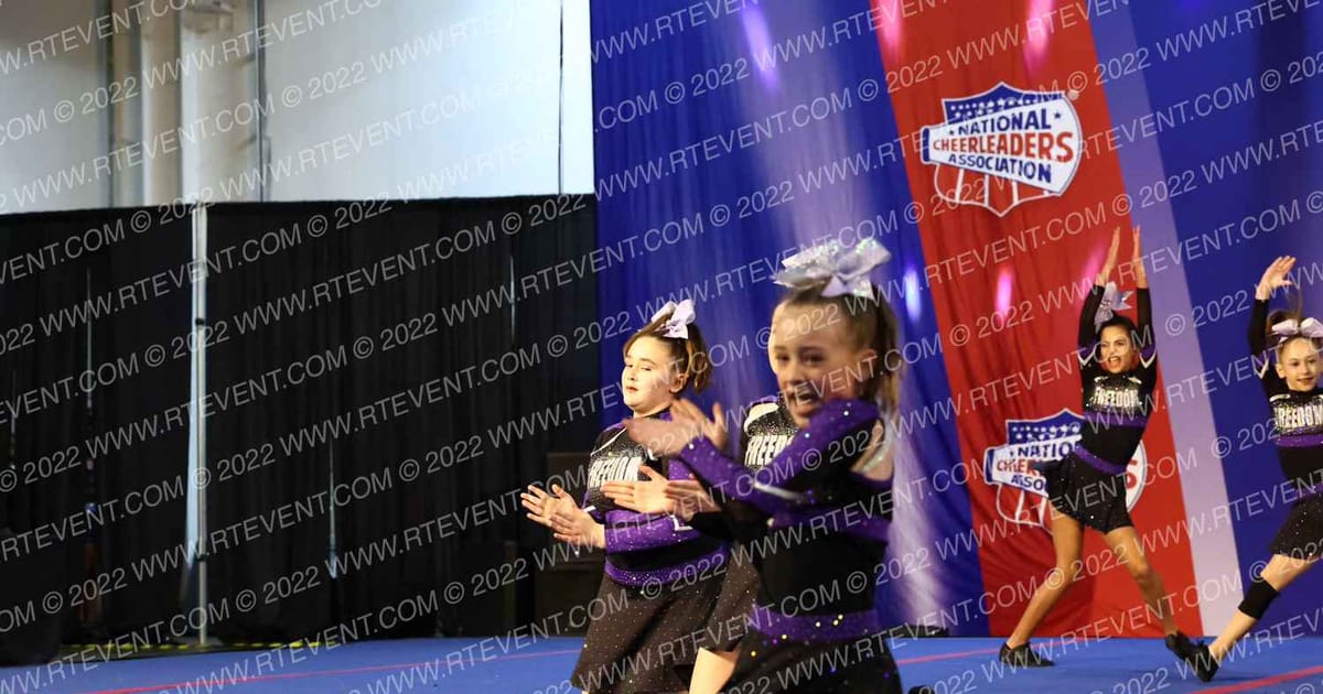 Freedom Allstar Cheer & Tumble Amethyst · NCA Oaks Classic