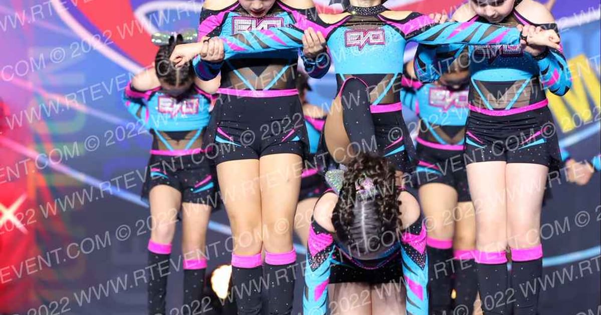 Evolution Cheer Teal Power · Spirit Cheer SuperNational DIDII Revised