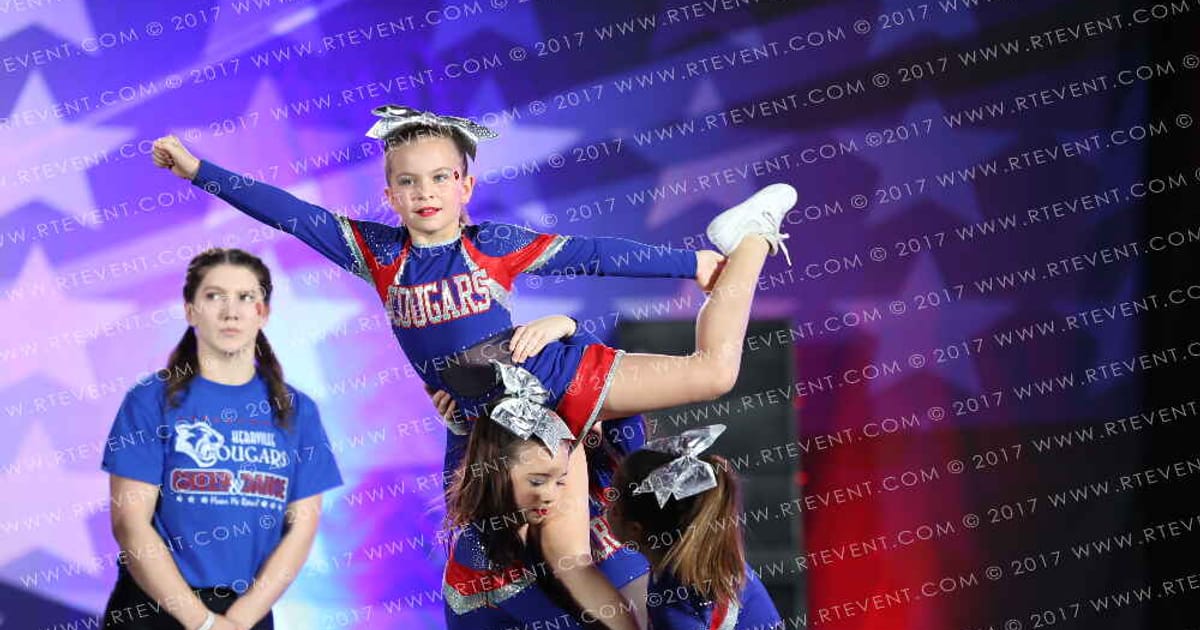 Kerrville Cougars Kit Kat · American Cheer Power Southern Nationals DIDII