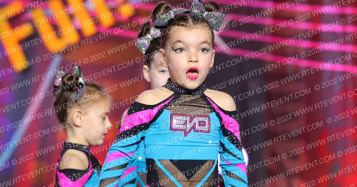 Evolution Cheer Teal Smash · Spirit Cheer SuperNational DIDII Revised