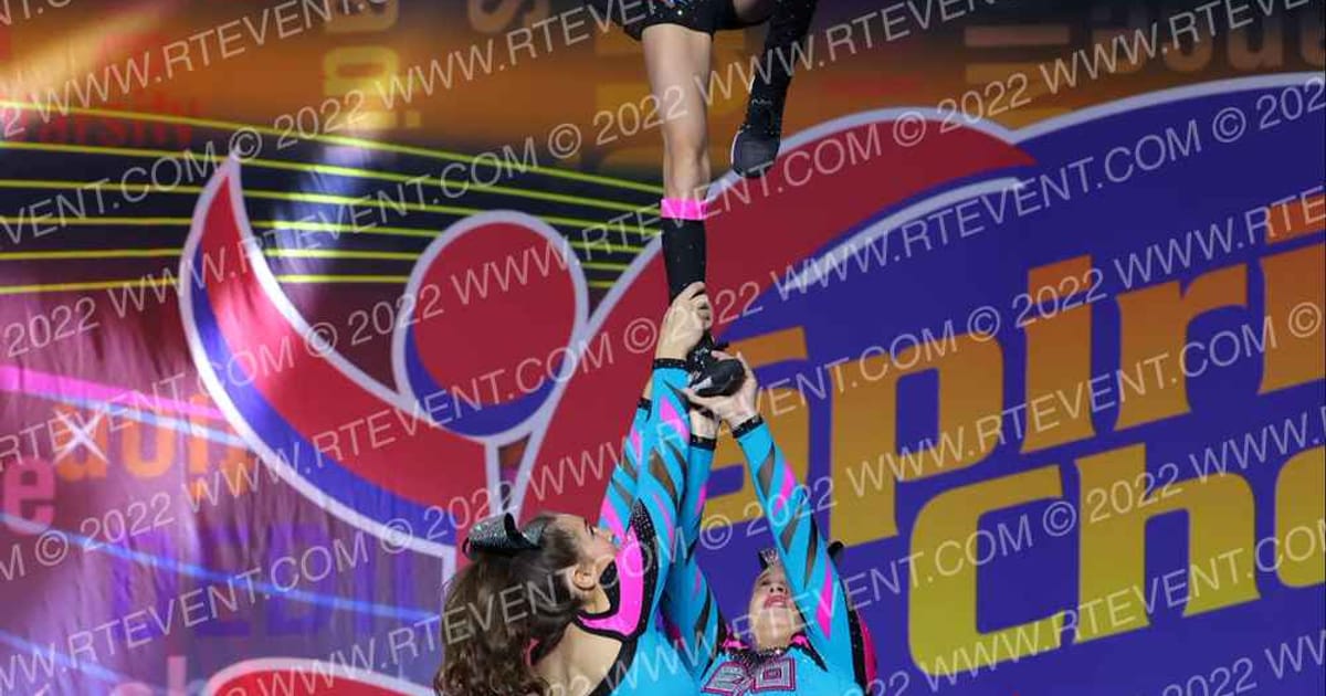 Evolution Cheer Teal Shock · Spirit Cheer SuperNational DIDII Revised