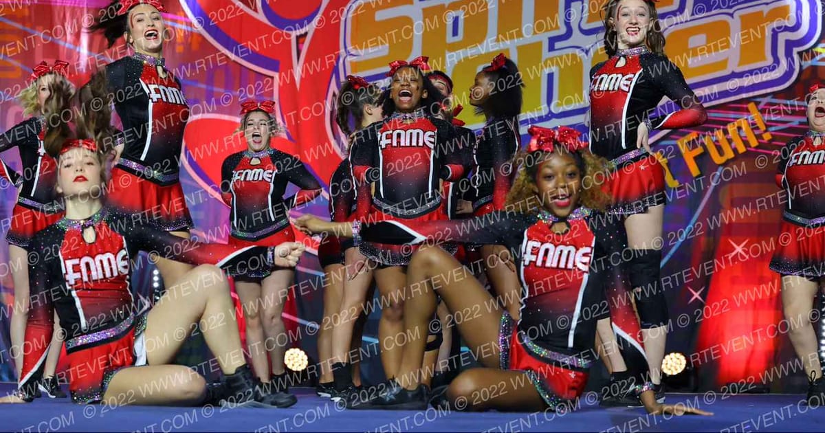 FAME All-Stars Stafford Entourage · Spirit Cheer Super Nationals DIDII