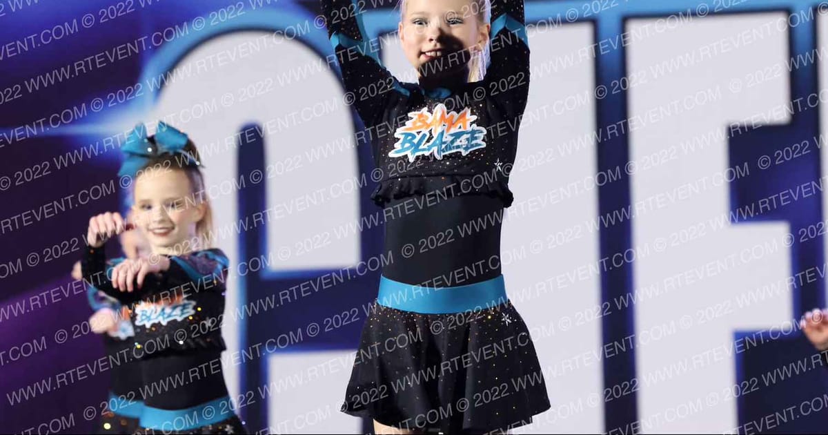 Bama Blaze Cheer Spice Girls · CHEERSPORT Biloxi Classic