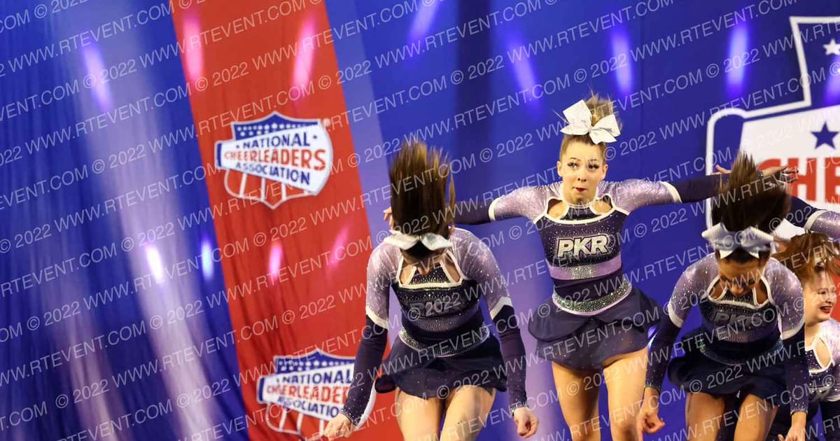 PKR Cheer Club Blue Hail · NCA Oaks Classic