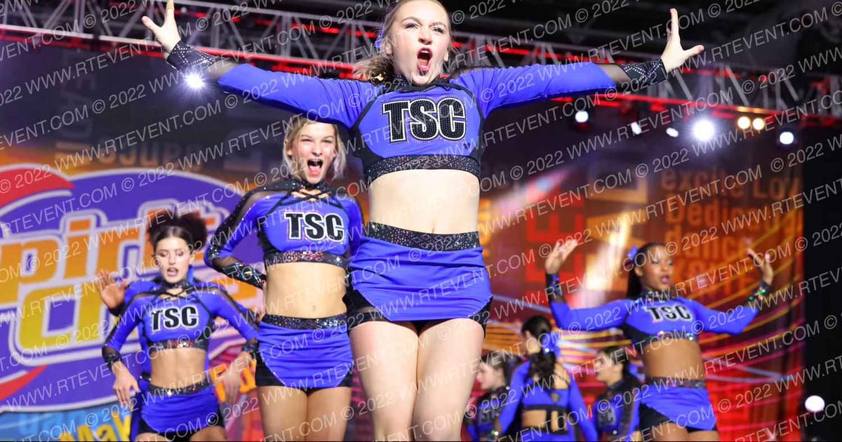 TSC All Stars Black Diamonds · Spirit Cheer SuperNational DIDII Revised