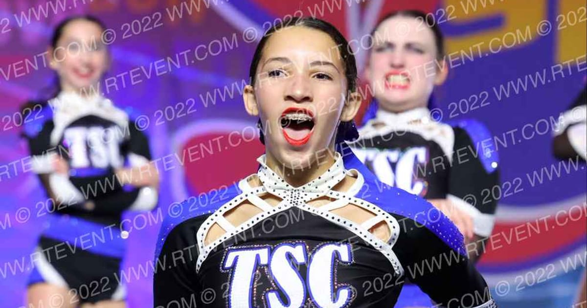 TSC All Stars Black Ice · Spirit Cheer SuperNational DIDII Revised