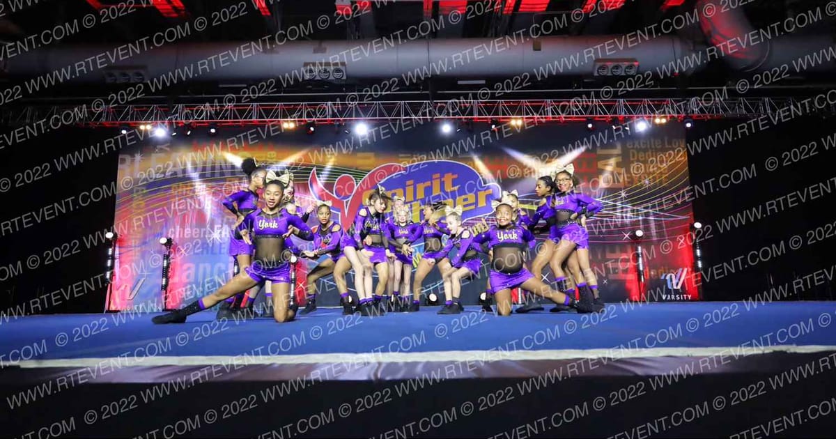 York Elite All Stars Platinum · Spirit Cheer SuperNational DIDII Revised