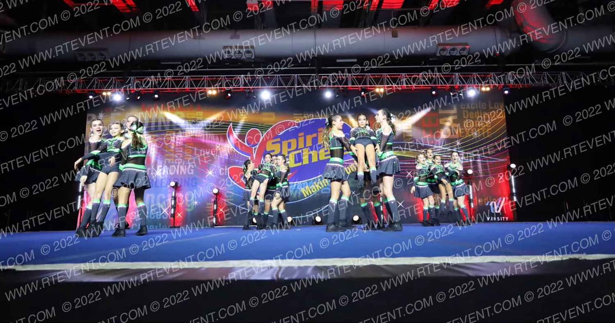 Next Level All Stars Black Ice · Spirit Cheer SuperNational DIDII Revised