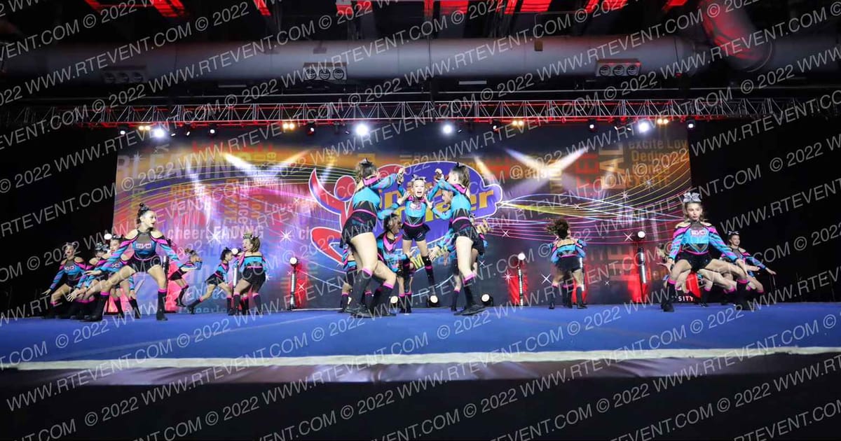 Evolution Cheer Teal Rush · Spirit Cheer SuperNational DIDII Revised