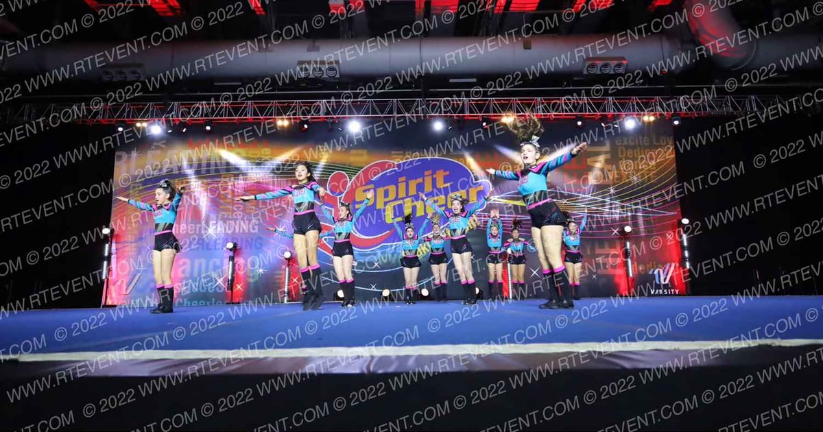 Evolution Cheer Teal Rage · Spirit Cheer SuperNational DIDII Revised