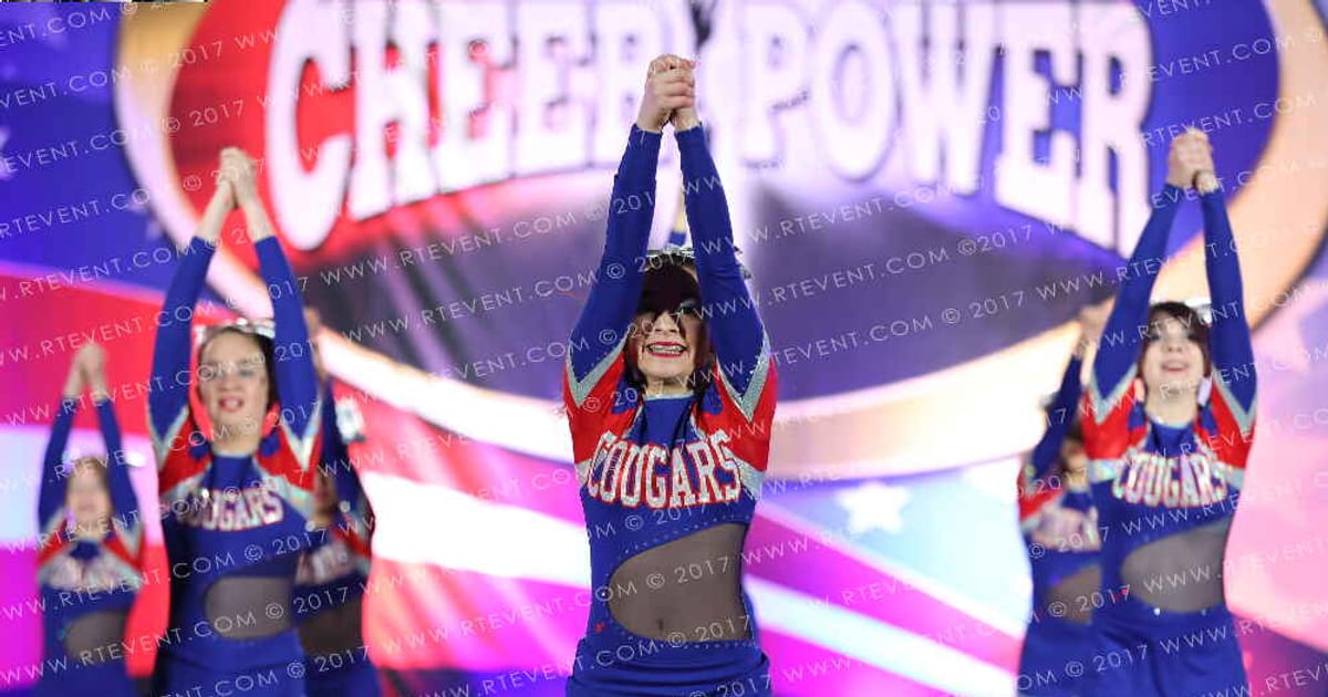 Kerrville Cougars Royal Kats · American Cheer Power Southern Nationals DIDII