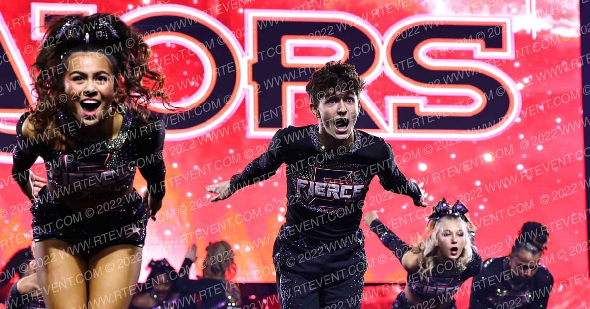 KC Cheer Fierce 5 · JAMfest Cheer Super