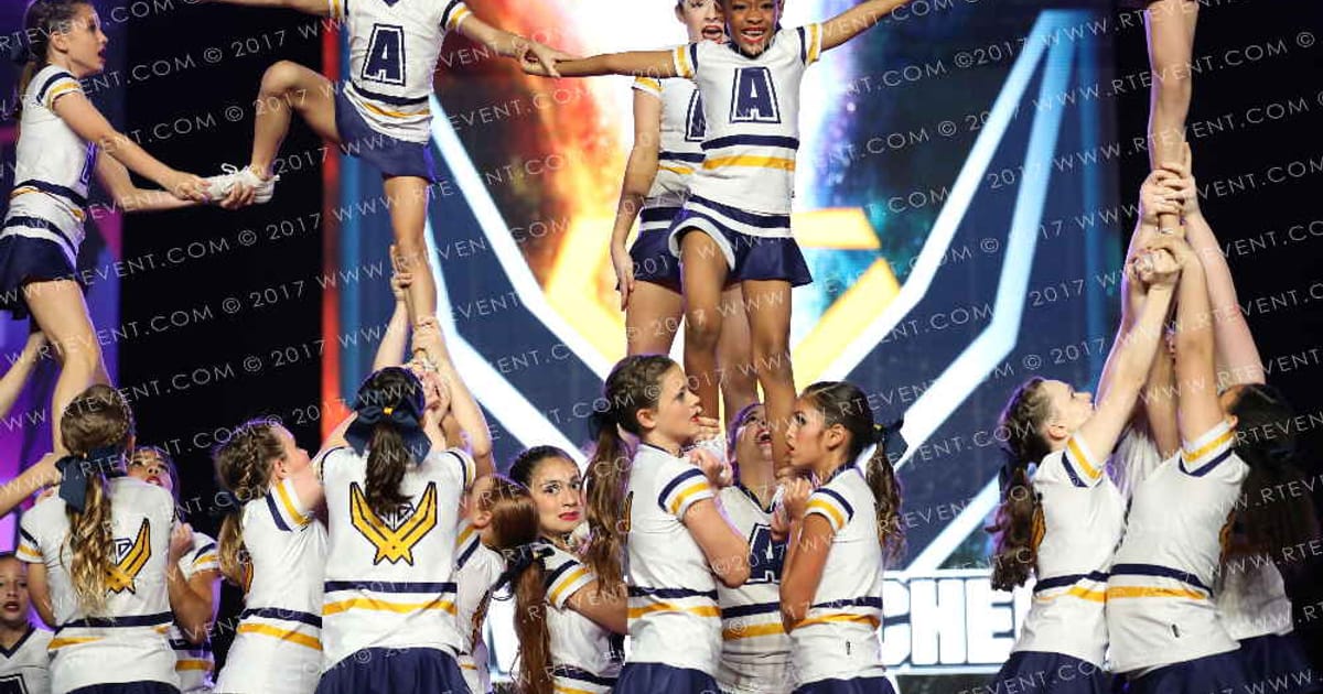 University Cheer Air Force Inc Flyers · Encore Grand Nationals