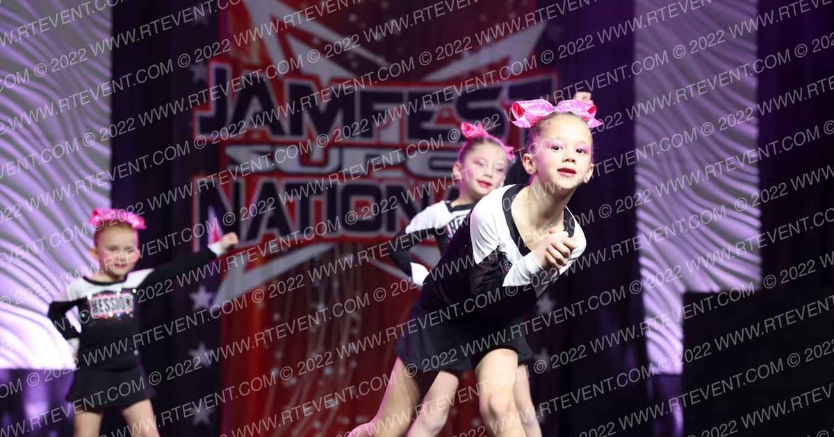 Hession Cheer Academy Pink 'Mingos · JAMfest Cheer Super