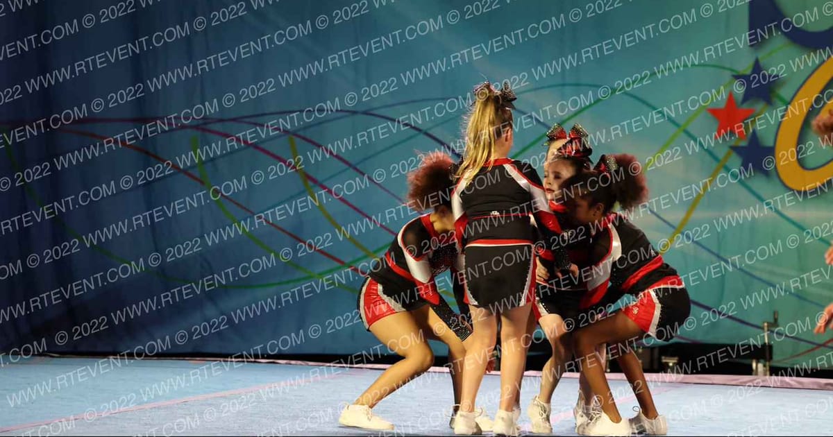 East Pasco Rebels Cheer Flare · The STATE Daytona Beach Nationals
