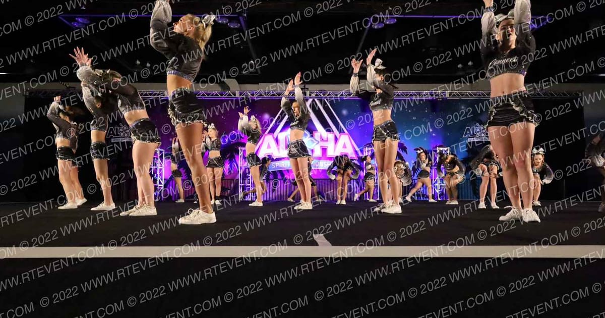 Connect Cheer Northwest Teal · Aloha Portland Showdown