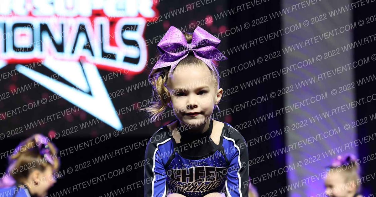 Cheer Athletics St. Louis Periwinkle Kittens · JAMfest Cheer Super