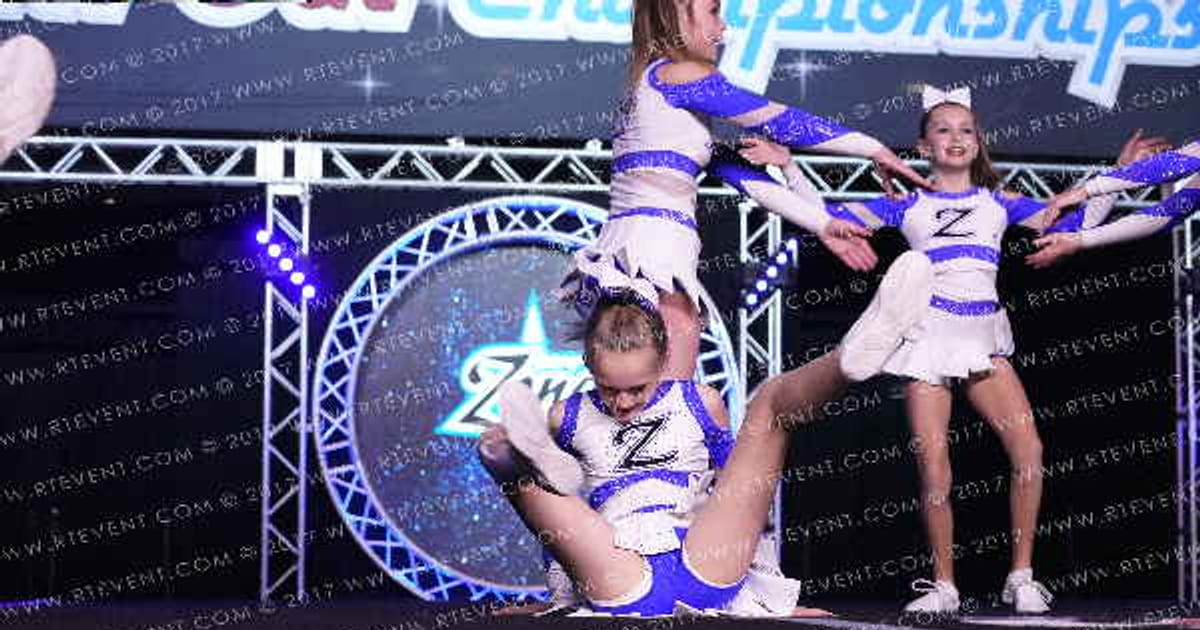 Zone Cheer All Stars Pearl · The All Out Nationals