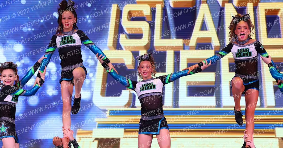 Long Island Cheer Lime · Foxwoods All Star Cheer