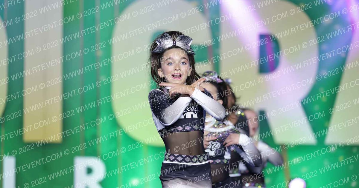 LA Cheerz Allstarz JBJT Jet Black Junior Three · Mardi Gras Grand Nationals DIDII