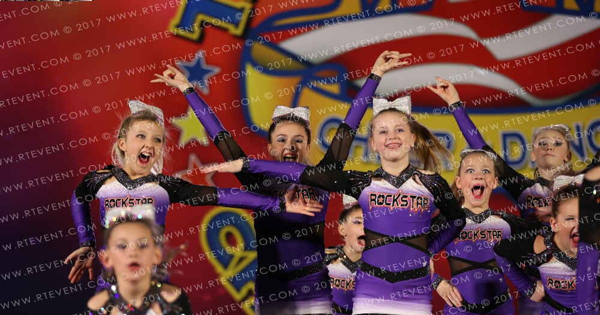 Rockstar Cheer Lake Norman Blondie · The American Superstarz Raleigh Nationals DIDII