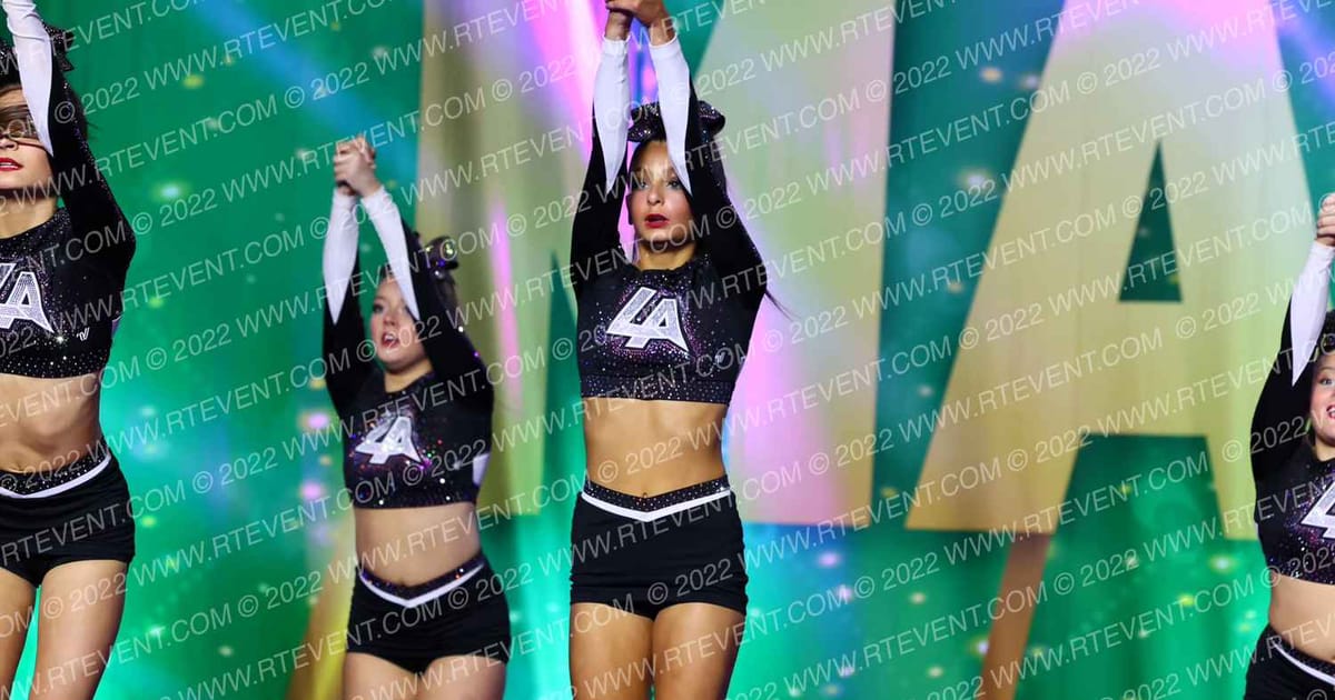 Legendary Athletics Lady Teal · Mardi Gras Grand Nationals DIDII