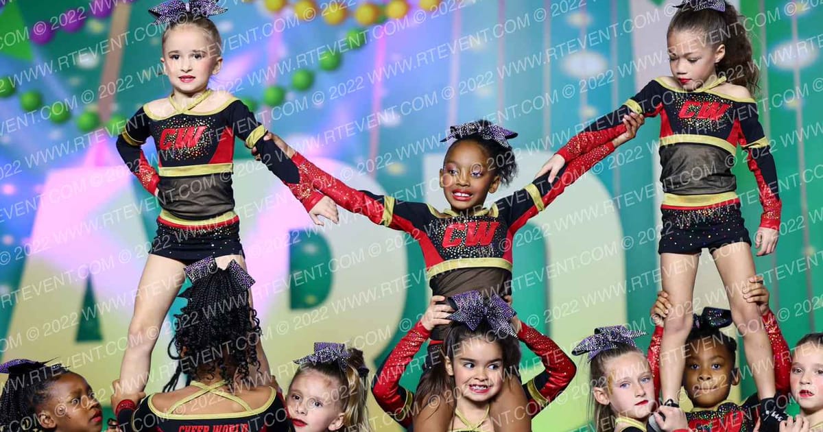 Cheer World Tiny Bosses · Mardi Gras Grand Nationals DIDII