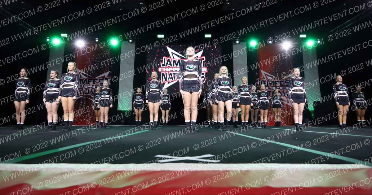 GU Shamrocks 4 Leaf Clovers · JAMfest Cheer Super