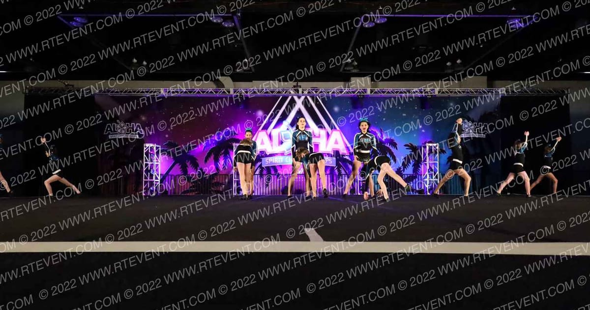 OOA Cheer Force SHIMMER · Aloha Portland Showdown