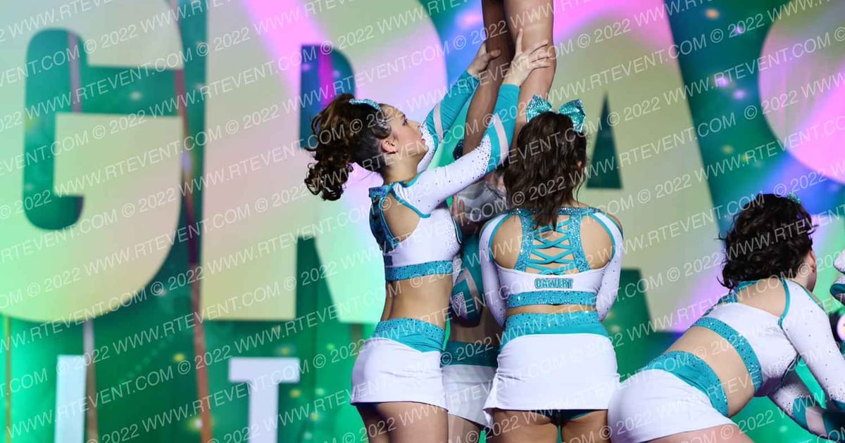 Cheer Extreme Maryland - Calvert Teal Ice · Mardi Gras Grand Nationals DIDII