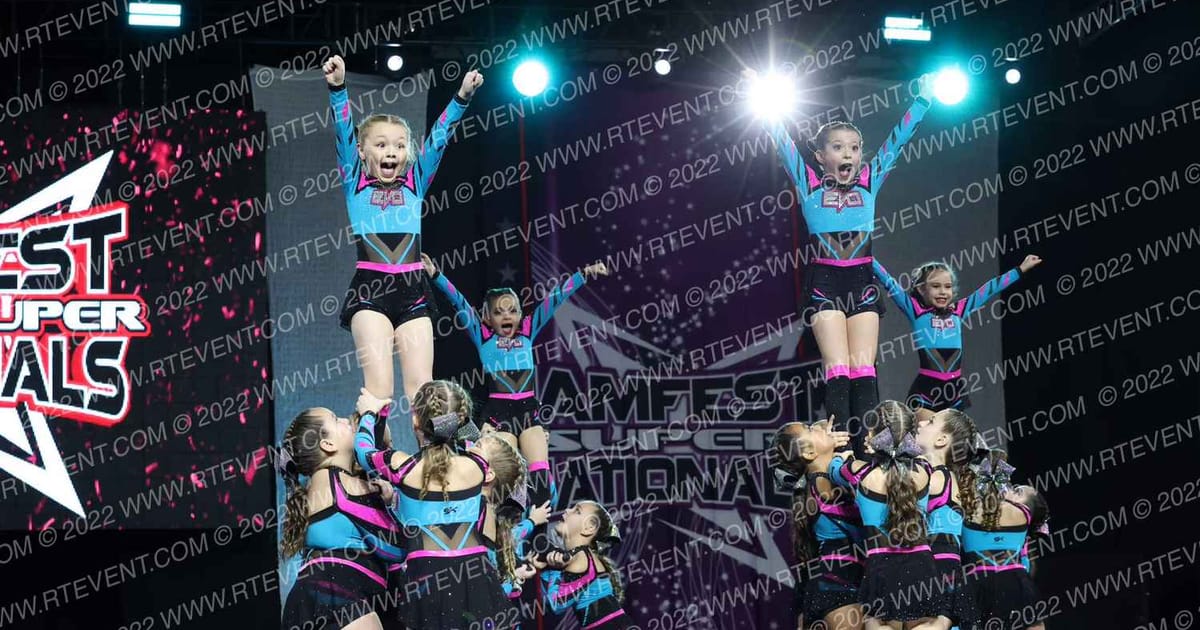 Evolution Cheer Teal Power · JAMfest Cheer Super