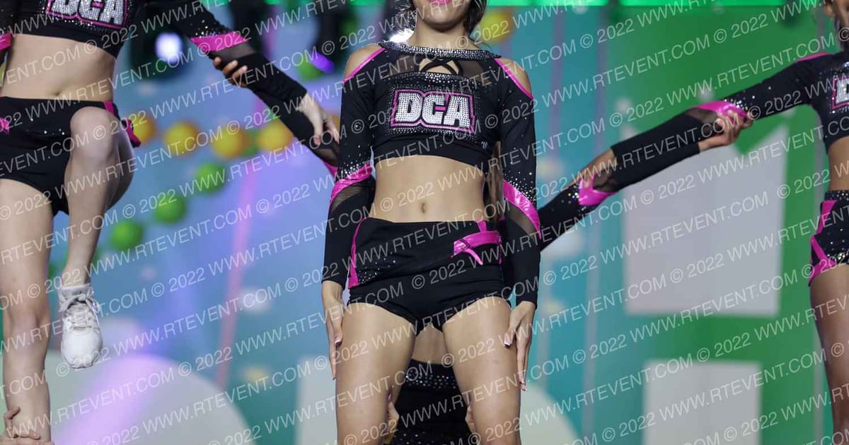 DCA Cheer and Tumbling Black Diamonds · Mardi Gras Grand Nationals DIDII